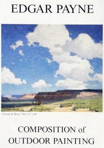 A photo of the book cover for Composition of Outdoor Painting by Edgar Payne